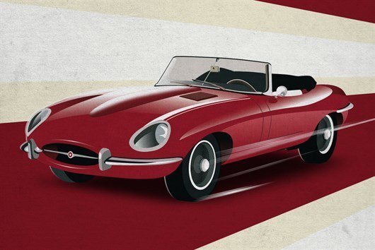 Jaguar -e -type -poster